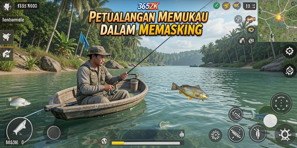 Tangkapan ikan yang mengesankan dalam gameplay 365ZK.