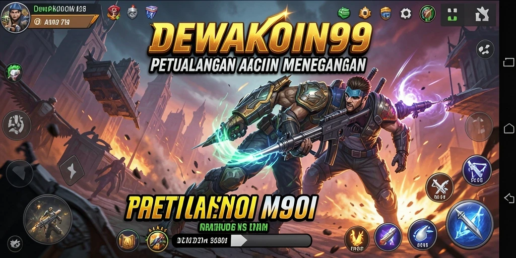 Gameplay aksi mendebarkan dalam DEWAKOIN99.