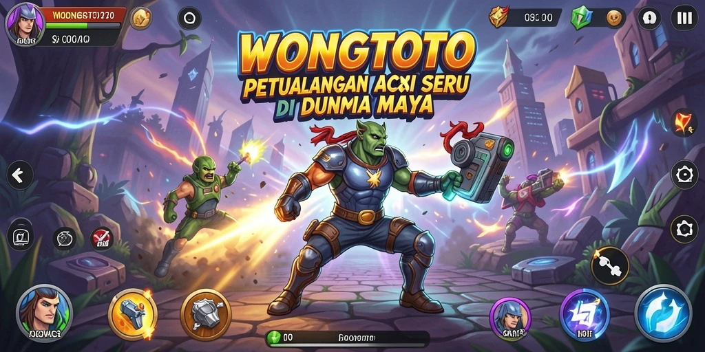 Tampilan gameplay WONGTOTO yang penuh aksi dan tantangan.